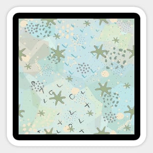 Star Pattern Sticker